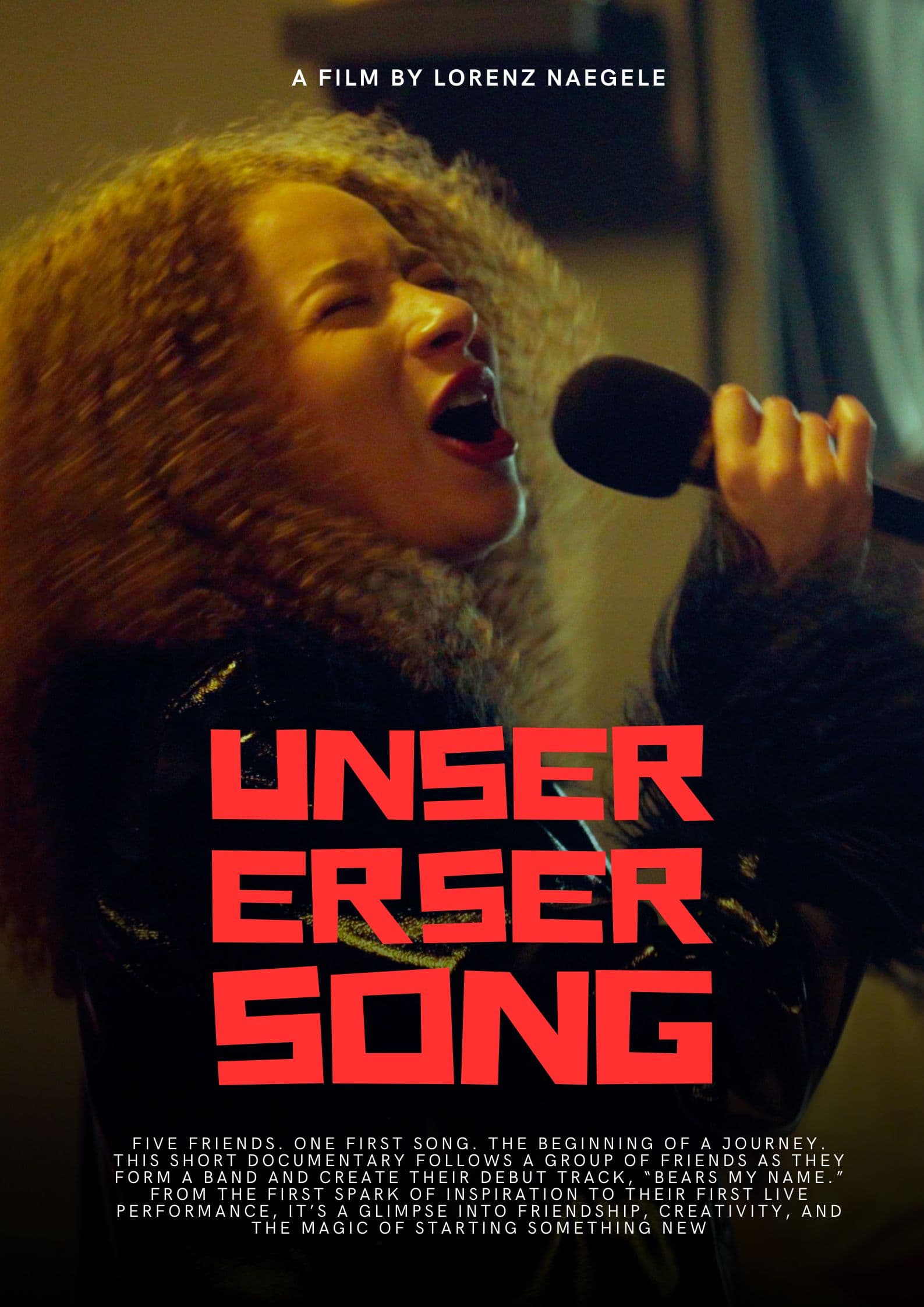 Our first Song - No Service Poster